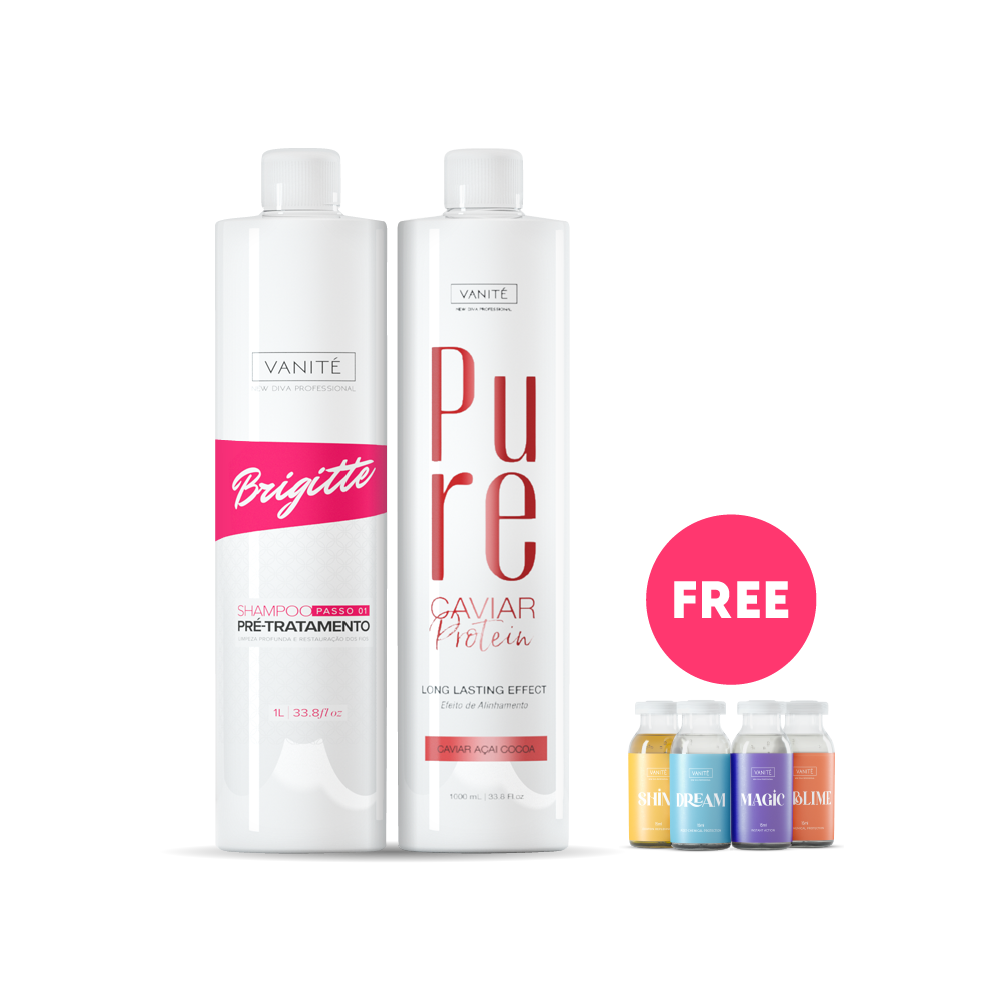 Combo Essencial - Pure Protein + Ampolas GRATIS
