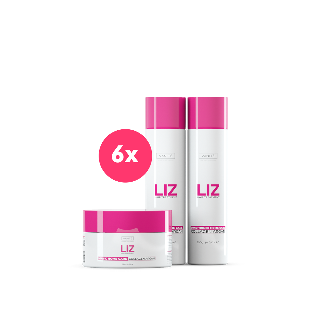 6 Kit Home Care Liz - Make Beauty