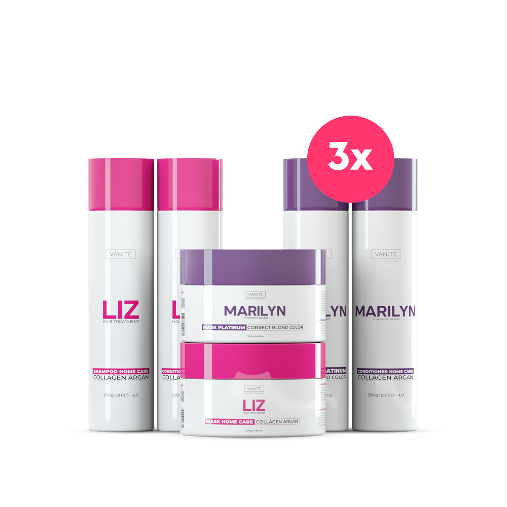 3 Kit Home Care Liz + 3 Kit Home Care Marilyn