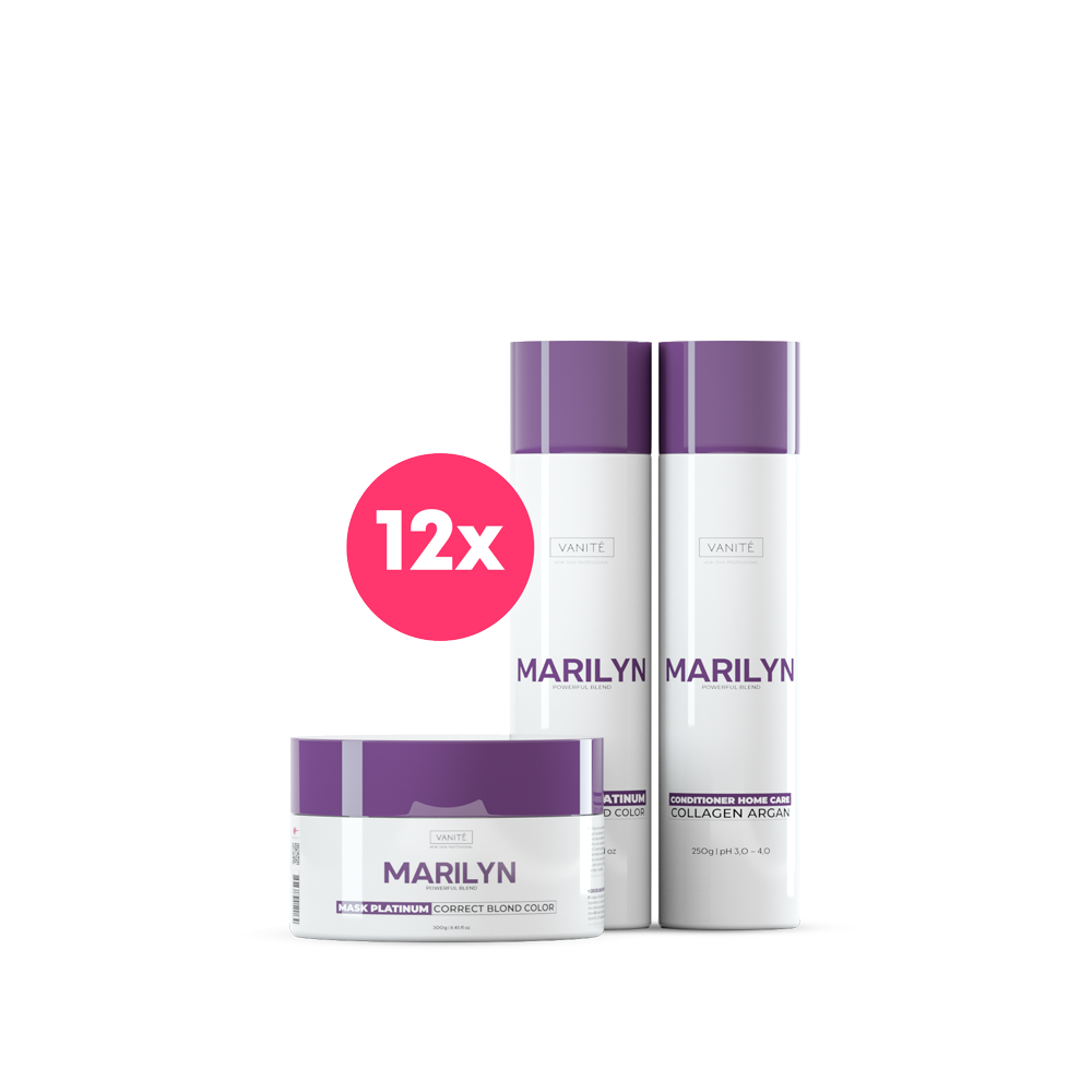 12 Kit Home Care Marilyn - Make Beauty