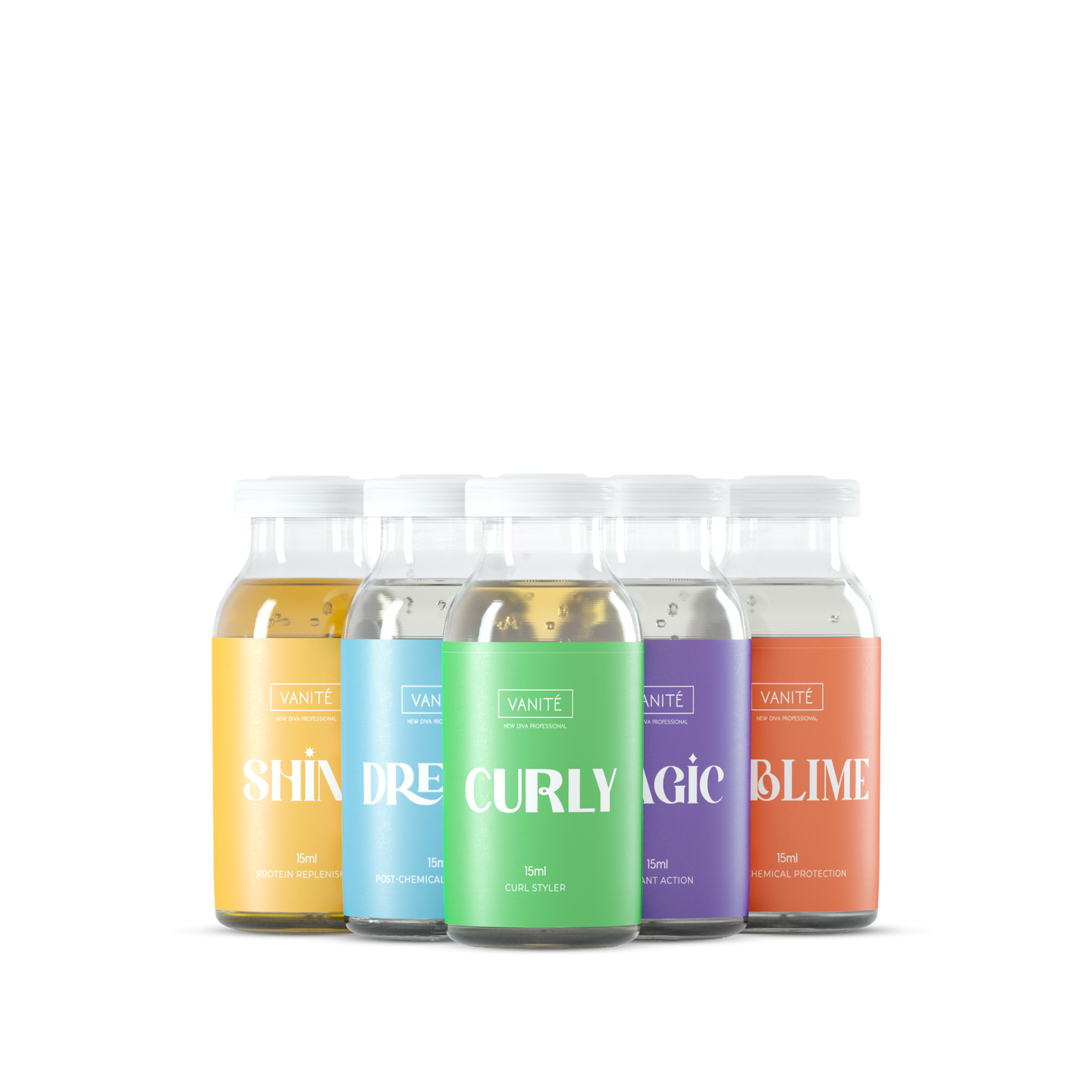 Kit 5 Ampolas Feelings 15ml