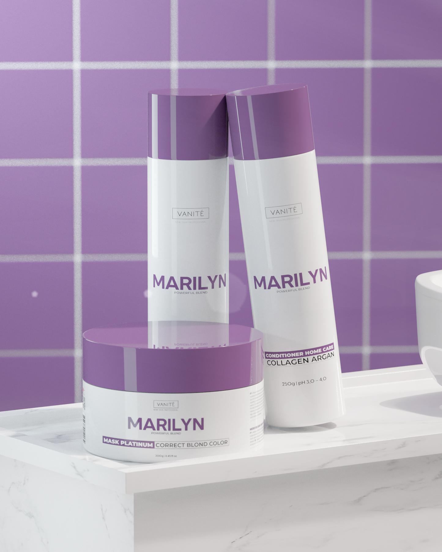 12 Kit Home Care Marilyn - Make Beauty