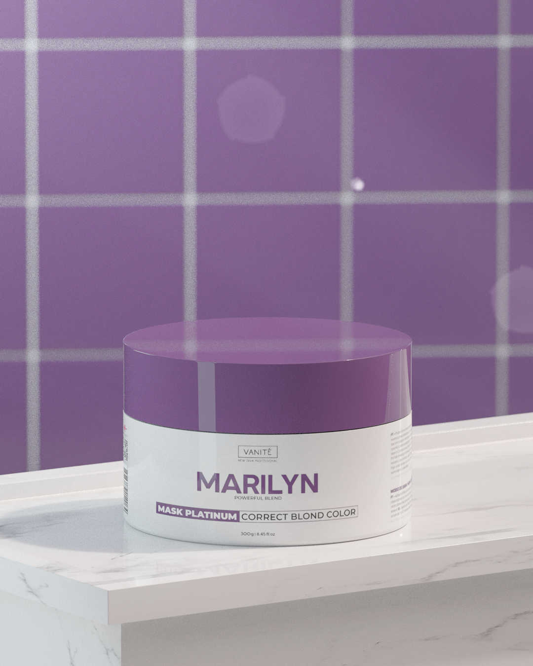 Máscara Home Care Marilyn Platinum - Make Beauty