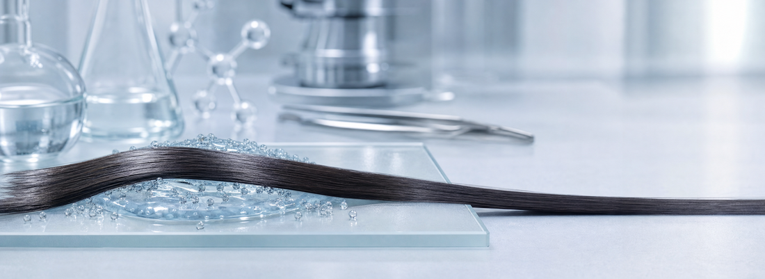 Cabelo liso e brilhante após progressiva brasileira sem formol em salão profissional