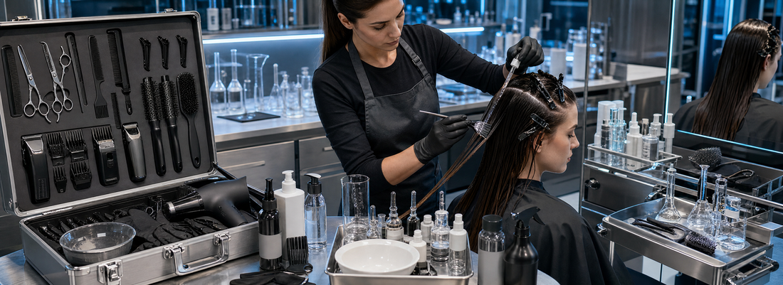 Kit profissional para cabeleireiros: escolha com segurança