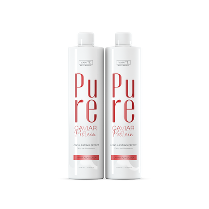 2 Unidades Escova Semi definitiva PURE CAVIAR 0% formol