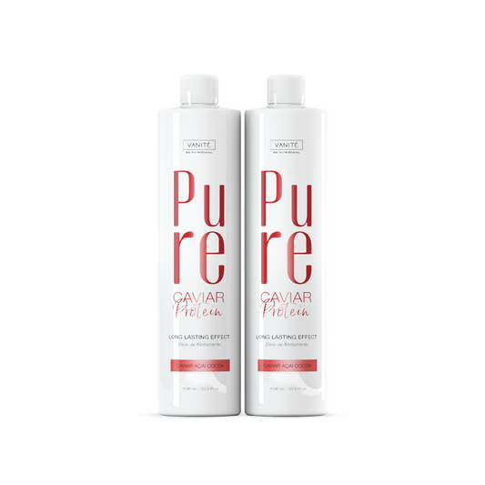 2 Unidades Escova Semi definitiva PURE CAVIAR 0% formol