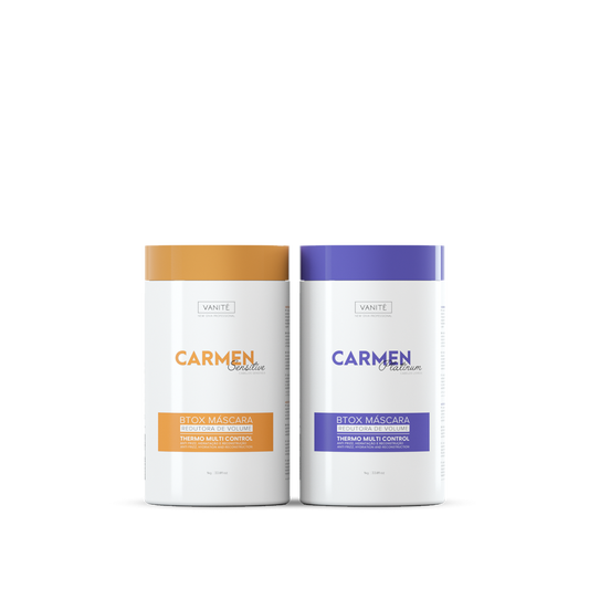 Kit Btox Carmen Sensitive + Platinum 1kg Thermo Control Quaternizado