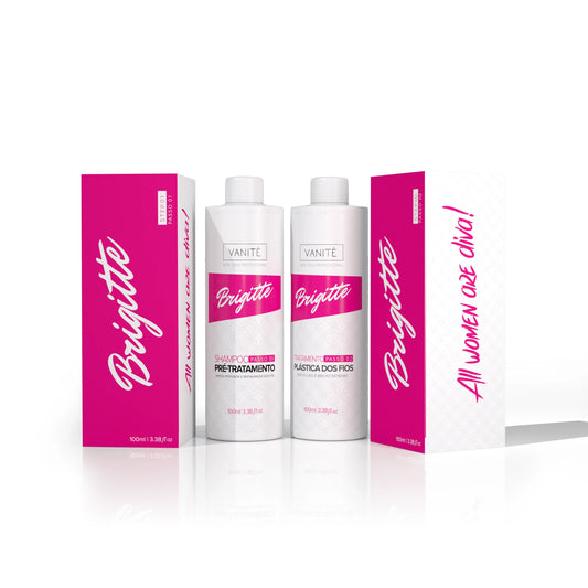 Brigitte - Progressiva + Shampoo 100 ml -Vanité Professional