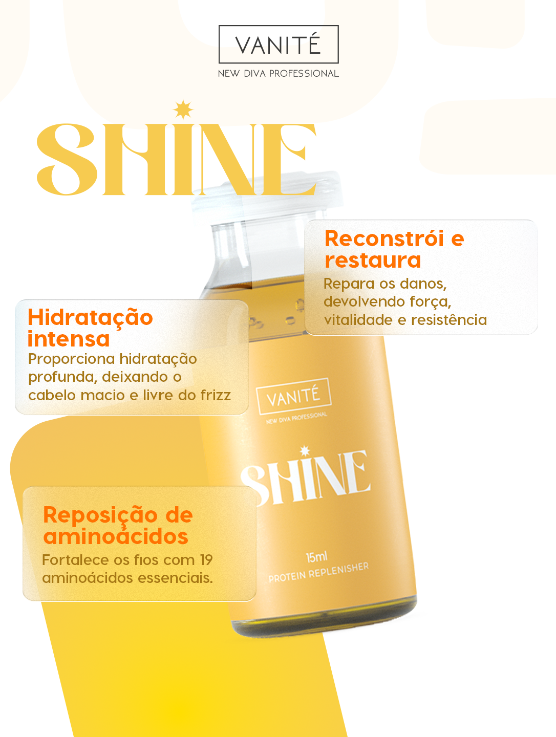 Ampola Feelings Shine 15ml