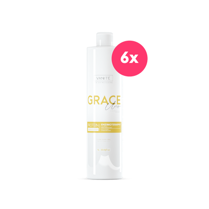 6 Unidades Grace Enzimoteraphy Unique 1000ml