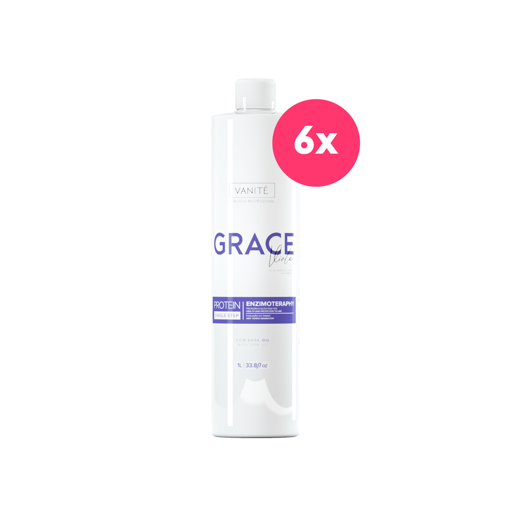 6 Unidades Grace Enzimoteraphy Violet 1000ml