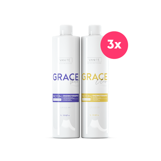 3 Unidades Grace Unique 1000ml + 3 Unidades Grace Violet 1000ml