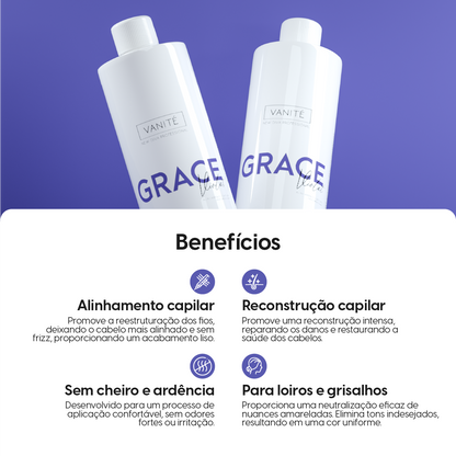3 Unidades Grace Unique 1000ml + 3 Unidades Grace Violet 1000ml