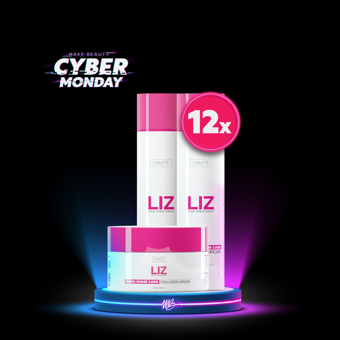 12 Kit Home Care Liz - Make Beauty