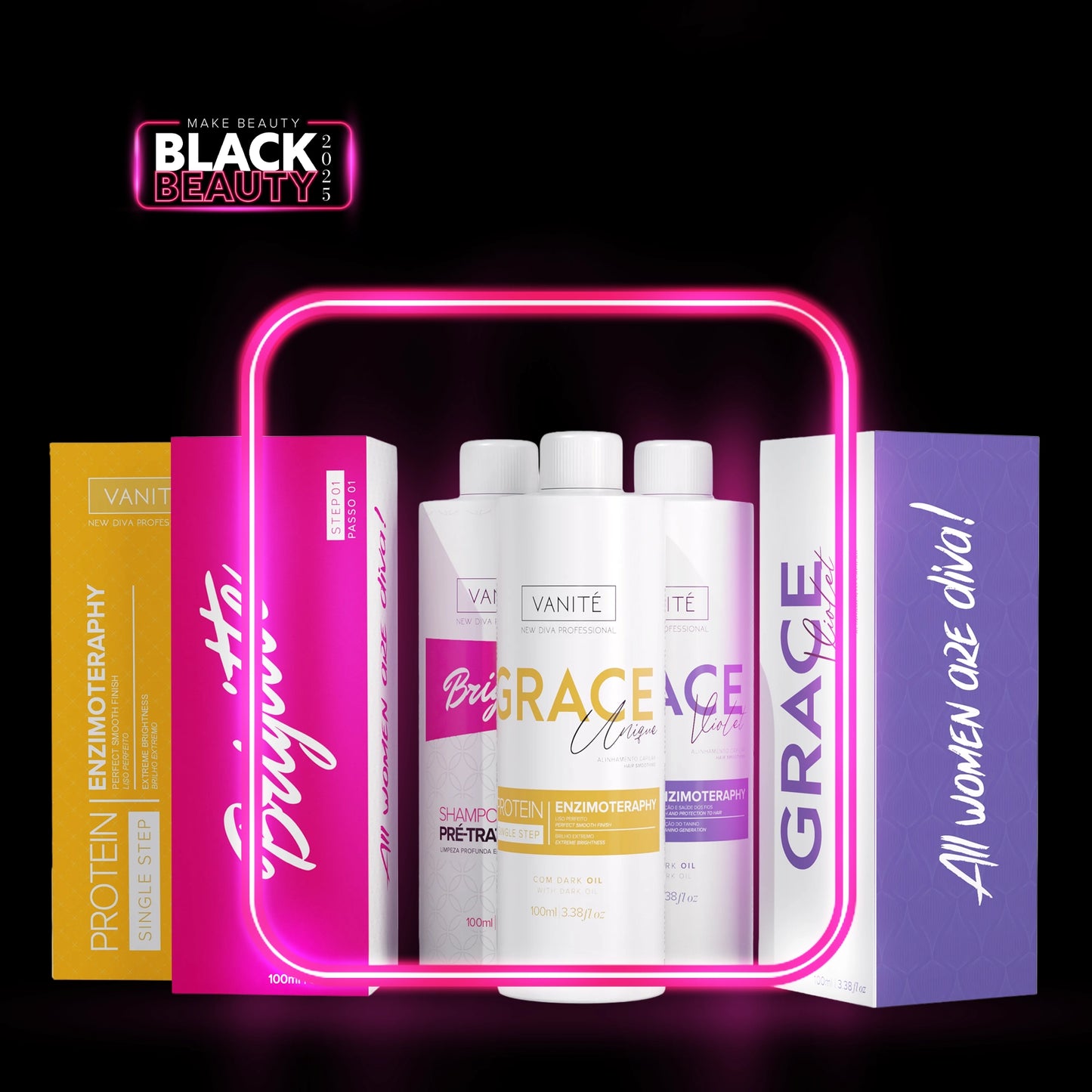 Kit Grace  Unique + Violet + Shampoo Brigitte 100ml