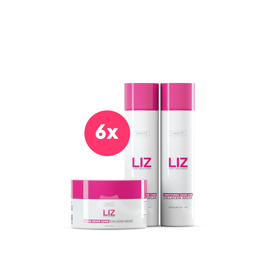 6 Kit Home Care Liz - Make Beauty