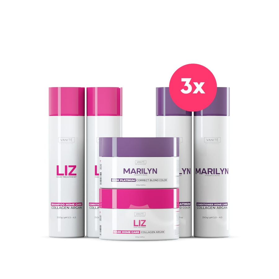 3 Kit Home Care Liz + 3 Kit Home Care Marilyn