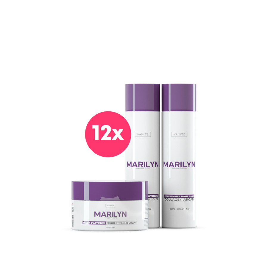 12 Kit Home Care Marilyn - Make Beauty