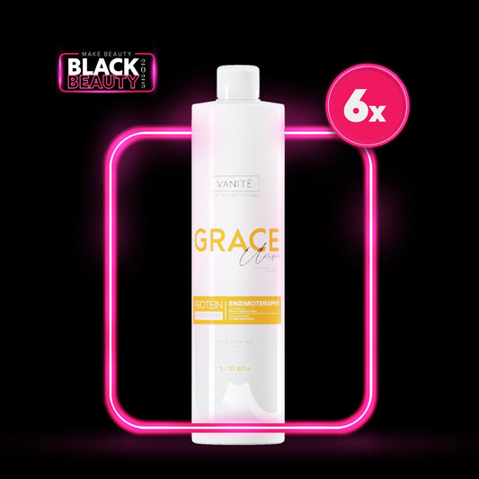 6 Unidades Grace Enzimoteraphy Unique 1000ml
