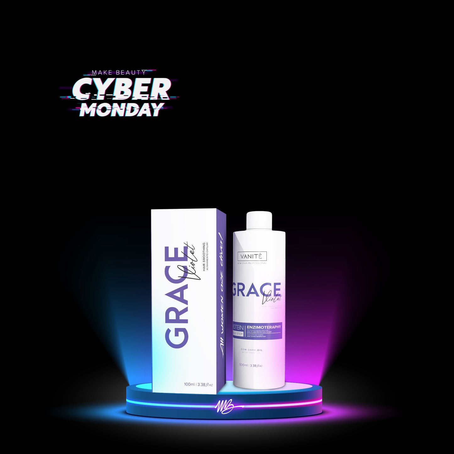 Grace - Enzimoteraphy Violet 100ml - Vanité  Professional