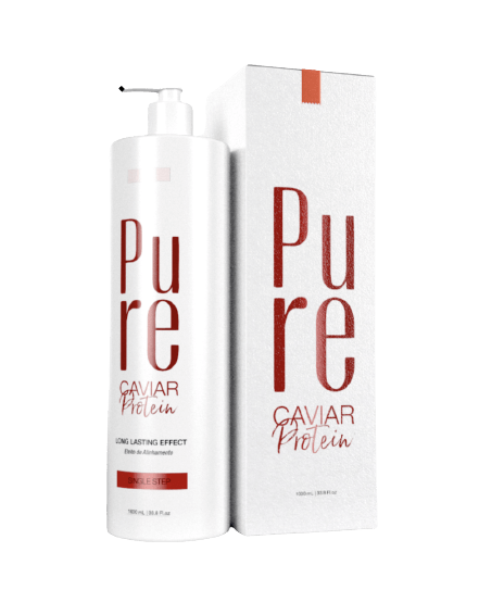 3 Unidades Escova Semi definitiva PURE CAVIAR 0% formol