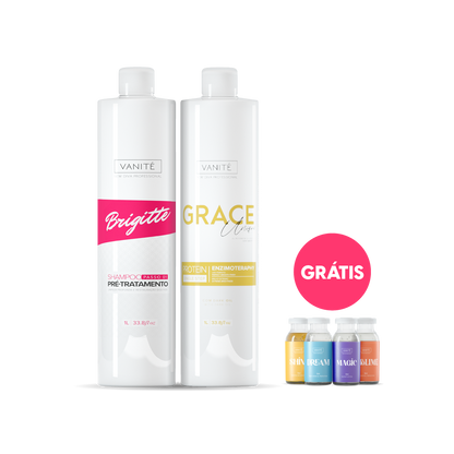 Combo Essencial com Grace Unique + Ampolas GRÁTIS