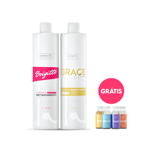 Combo Essencial com Grace Unique + Ampolas GRÁTIS
