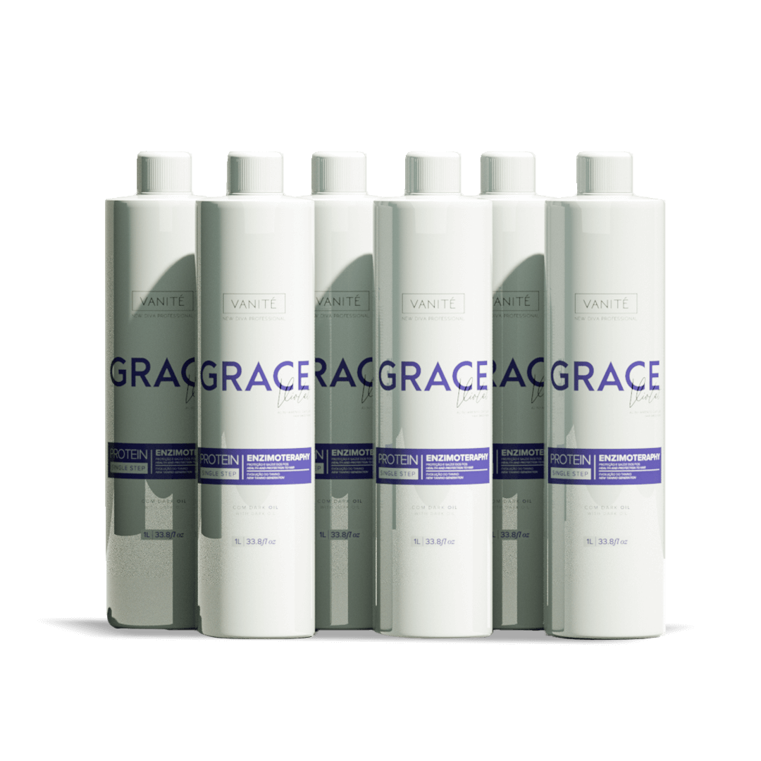 6 Unidades Grace Enzimoteraphy Violet 1000ml