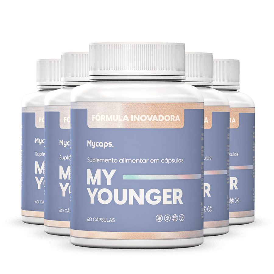 6 Unidade Suplemento alimentar em capsulas My Younger